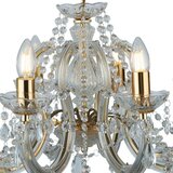 Lesnina XXXL Searchlight 699-8 - Kristalni luster na lancu MARIE 8xE14/40W/230V | Eponuda.com