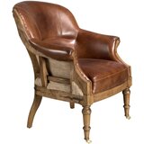 Angel Cerdá Fotelj iz konjakasto rjavega usnja, (5000008490) Cene