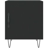  Nočna omarica 2 kosa črna 40x40x50 cm inženirski les - Nočna Omarica, (21434871) | Shoptok.si