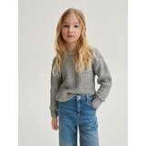 Reserved - Džemper s metalnim efektom - srebrna | shoptok.hr