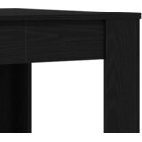  Stol za objedovanje Crni hrast 140 x 74,5 x 76 cm | shoptok.hr
