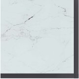 vidaXL Konzolna mizica bela 220x35x75,5 cm kaljeno steklo | Shoptok.si