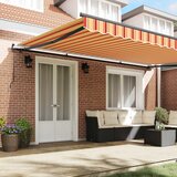  Povlačivi tende Žuta i narančasta 500 × 300 cm | shoptok.hr