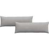 vidaXL jastučići za sofu 2 pcs siva 120 x 40 cm tkanina | shoptok.hr