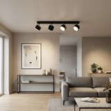Brilagi LED RGB prigušiva spot svetiljka MONO 4xGX53/14W/230V Wi-Fi Tuya crna | Eponuda.com