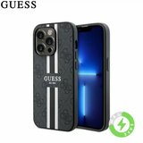 Guess Originalna Hardcase GUHMP15LP4RPSK torbica za iPhone 15 Pro (Magsafe 4G Printed Stripes / crna) | shoptok.hr