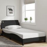 Maison Chic Posteljni okvir - Enojna postelja - Postelja za odrasle brez vzmetnice črn 100x200 cm blago-J7122, (21767556) | Shoptok.si