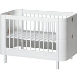Oliver Furniture® dječji krevetić mini+ basic cot 5v1 60x120 white | shoptok.hr