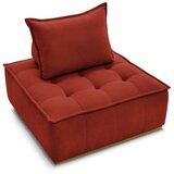 Bobochic Paris Opečnato oranžen fotelj iz tkanine bouclé Elisa – | Shoptok.si
