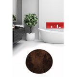 Foutastic Temno rjava kopalniška preproga ø 90 cm Havai – | Shoptok.si