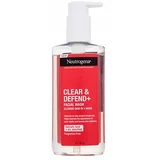 Neutrogena Clear & Defend + Facial Wash gel za čišćenje lica za mješovitu kožu 200 ml unisex