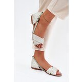 Maciejka Leather Flat Sandals | Shoptok.si