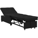 vidaXL Krevet-sofa na razvlačenje Crna 194 x 67 x 82 cm Mikrovlakna Cijene