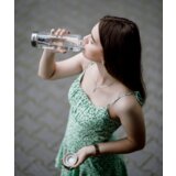 Kondela TEMPO-CRYSTAL, steklenica z ametistom, 500 ml | Shoptok.si