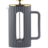 Vialli Design Francuska presa za kafu i čaj Livio, 1l, Tamnosiva Cene