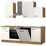 Flex-Well Kuhinjski Blok Z Aparati Avila, Magnolija, Barva Hrasta | Shoptok.si