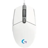 Miš G102 LIGHTSYNC Gaming Mouse – WHITE – EER, 910-005824