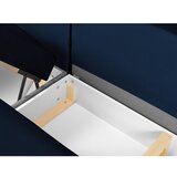 Cosmopolitan Design Plava baršunasti sklopiva/s prostorom za odlaganje kutna garnitura (s desnim kutom/u obliku slova "U") Kyoto – | shoptok.hr