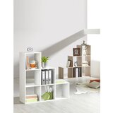 XORA REGAL 112/114/35 cm bela | Shoptok.si