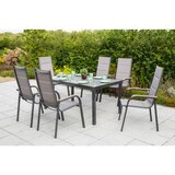 Gardenson Vrtni Set Trivero, 7-Delni, Rjava, Steklo | Shoptok.si