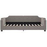  Dnevni krevet na razvlačenje smeđesivi 80 x 200 cm od tkanine | shoptok.hr