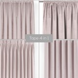 Filumi Svijetlo ružičasta zavjesa za djelomično zamračenje od samta 400x225 cm Velto – | shoptok.hr