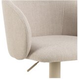 Actona Bež barski stol z nastavljivo višino in nasloni za roke (višina sedeža 86 cm) Eleanor – | Shoptok.si