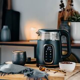  Stekleni grelnik vode z LED zaslonom in nadzorom temperature 1,7 L Adler | Shoptok.si