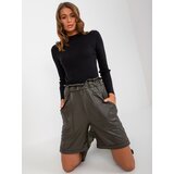 Vikki Shorts-VI-SN-155.65P-dark khaki | Shoptok.si