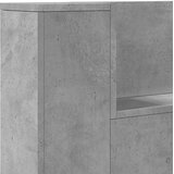  Krevetna ploča s LED-om s policom Beton 180 x 16,5 x 103,5 cm | Eponuda.com