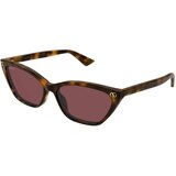 Gucci GG1815S 002 ONE SIZE (58) Havana/Vijolična | Shoptok.si