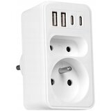  Produžni razvodnik 2x utičnica + 2x USB-C + 2x USB-A Cene