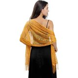  Čipkasti šal - Žuta KP33775 | Shoptok.si