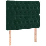  Uzglavlje tamnozeleno 100x7x118/128 cm baršunasto | Eponuda.com