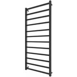  Peškirni radijator za kupatilo INOX TOKIO 233W/230V 117x53 cm nerđajući čelik/crna | Eponuda.com