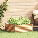  Vrtna visoka greda 98 x 100 x 36 cm Cinkana jeklena, (5000287806) | Shoptok.si