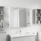  Kupaonski ormar s ogledalom Bijelo 100 x 14,5 x 70 cm | shoptok.hr
