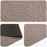  Kuhinjski Tepih Smeđi skandinavski 150 x 45 cm 100% poliamid - Smeđi skandinavski 45 x 150 cm | shoptok.hr