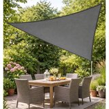 Vodootporna vrtna sjenica za sunce 400x400 cm - siva | Shoptok.si