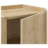 Marckeric Omarica v hrastovem dekorju v naravni barvi 80x80x40 cm Daira – | Shoptok.si