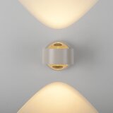 SCHÖNER WOHNEN 19331-39 - LED zidno svetlo CHIA 2xLED/2W/230V sivo | Eponuda.com