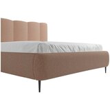 MID.YOU OBLAZINJENA POSTELJA 160 cm x 200 cm , les, tekstil, leseni material roza | Shoptok.si