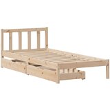 vidaXL Okvir kreveta bez madraca 100x200 cm konstruirano drvo | shoptok.hr