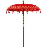  Balineški Parasol Crvena 185 x 185 x 260 cm | shoptok.hr