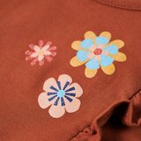  Dječja majica s dugim rukavima boja konjaka 116 | shoptok.hr