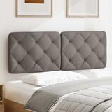  Jastuk za uzglavlje smeđesivi 140 cm od tkanine | shoptok.hr
