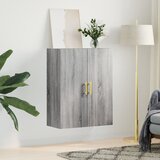  Zidni ormarić siva boja hrasta sonome 69,5 x 34 x 90 cm | shoptok.hr