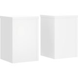  Stalci za biljke 2 kom bijeli 20x20x30 cm konstruirano drvo | Eponuda.com