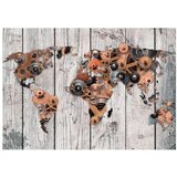  Samoljepljiva foto tapeta - Mechanism of World 245x175 | shoptok.hr