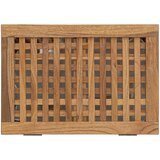  Košarica za rublje Prirodna 50 x 35 x 60 cm Čvrsto teak drvo | Shoptok.si